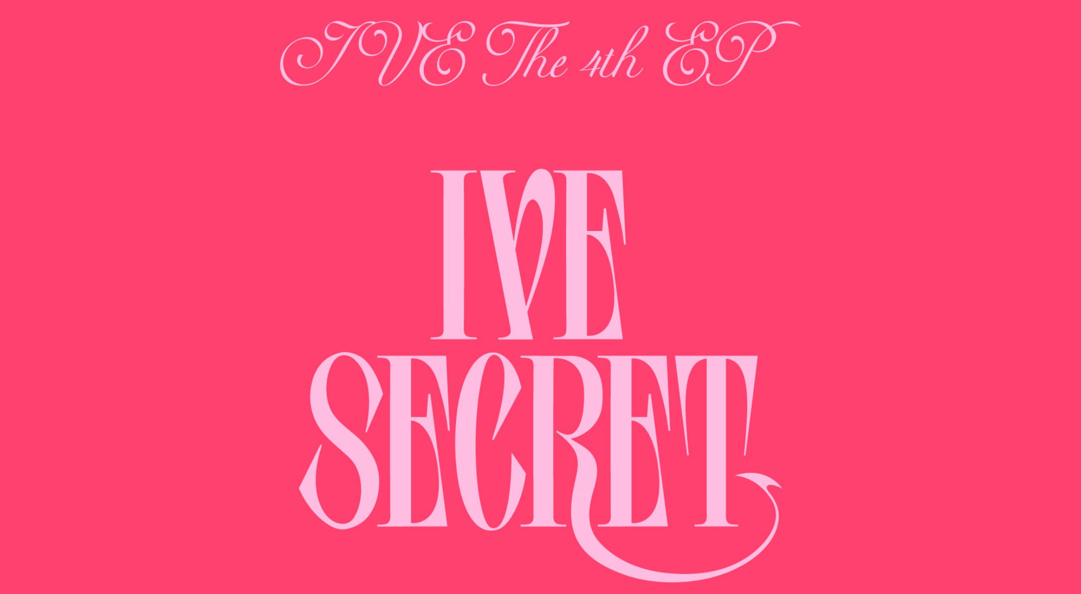 아이브 4집 'SECRET' 럭키드로우
